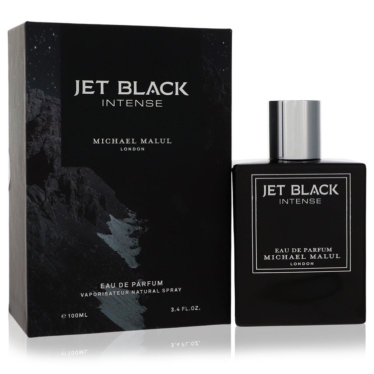Jet Black Intense by Michael Malul Eau De Parfum Spray 3.4 oz Jet Black Intense by Michael Malul Eau De Parfum Spray 3.4 oz